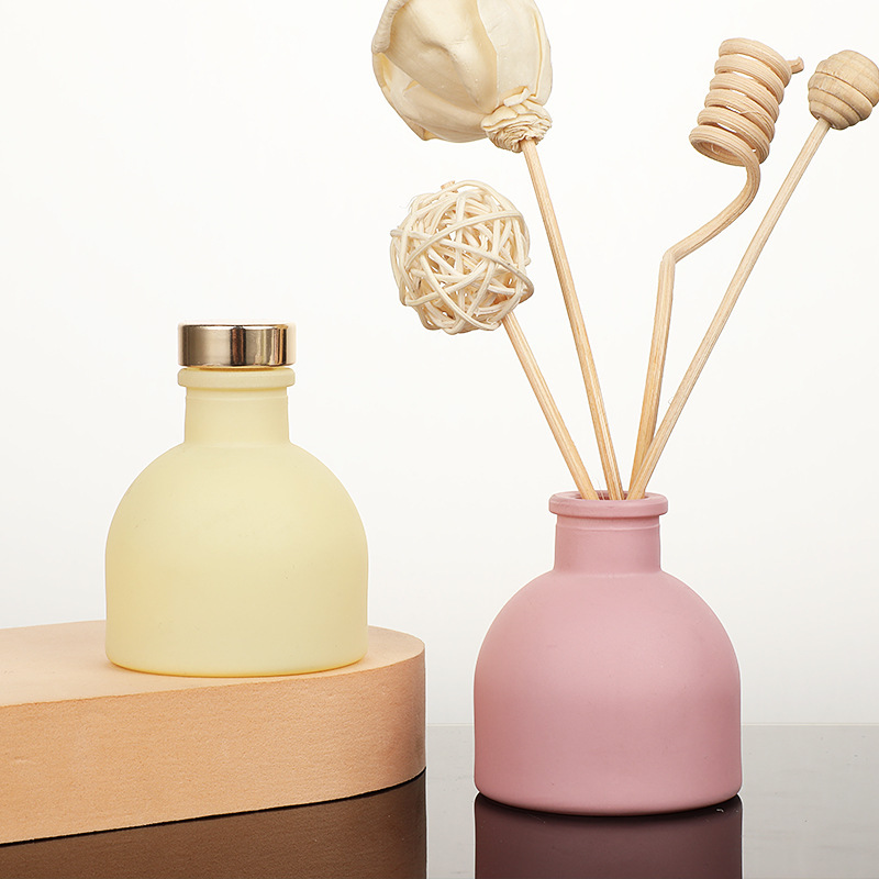 Reed Diffuser Set - Botol Diffuser aromaterapi rumah, 1 buah
