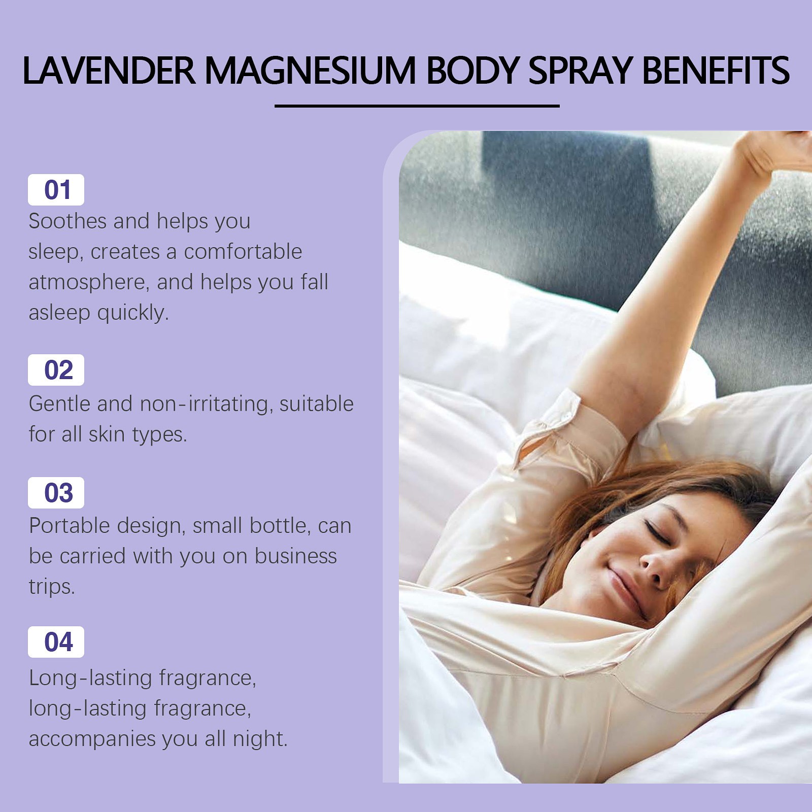Semprotan tidur Lavender 30ml, - Lavender Pillow Spray ulasan dan harga