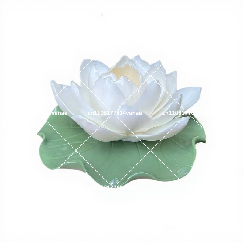 Bunga Keramik Aroma Teratai Pu - Home Fragrance White Lotus ulasan dan harga