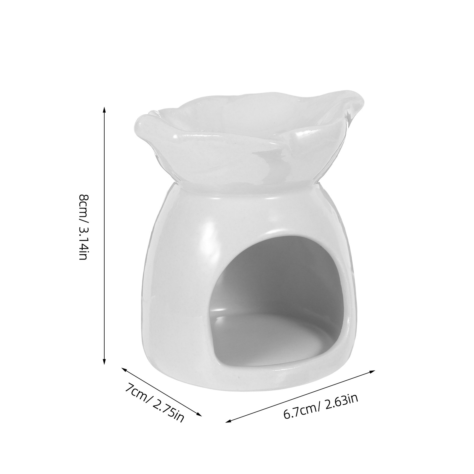 Tempat Lilin Keramik Bentuk Da - Home Fragrance For Diffuser ulasan dan harga