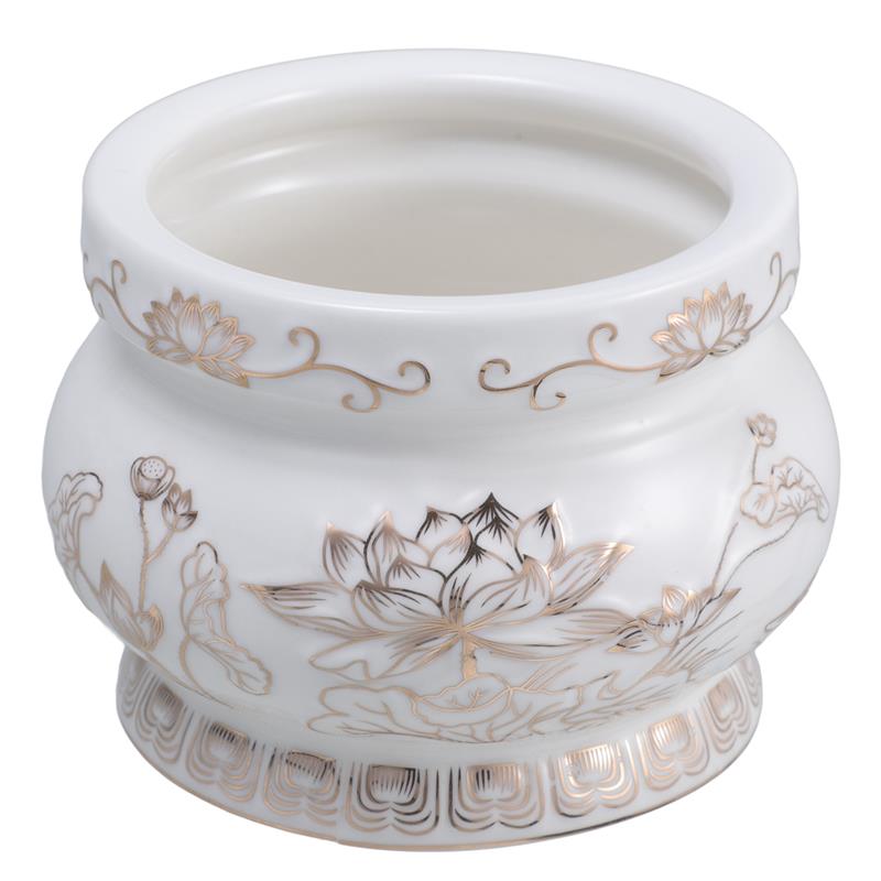 Keramik Putih Pembakar Dupa Pe - Home Fragrance White Lotus ulasan dan harga