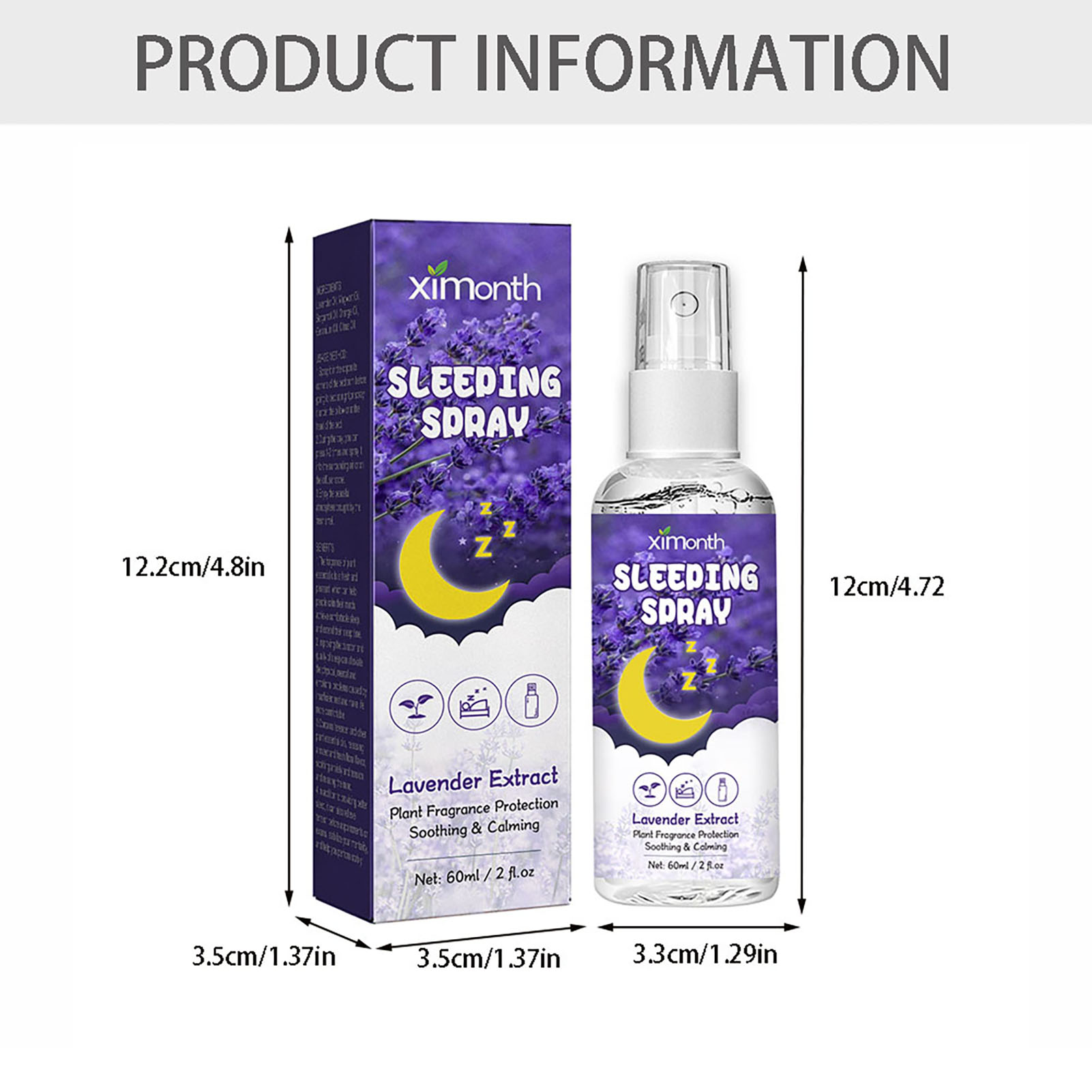 Semprotan Tidur Lavender 60ml  - Lavender Pillow Spray ulasan dan harga
