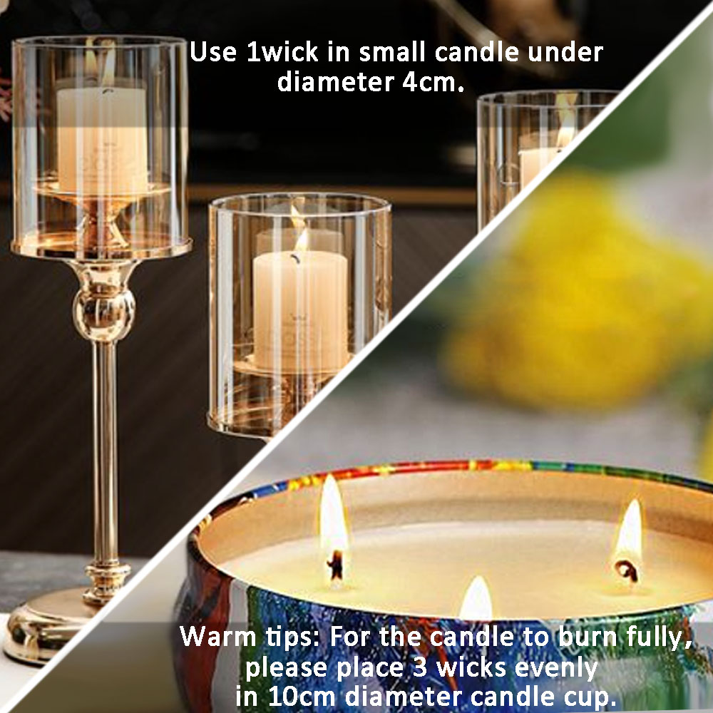 55 Buah Sumbu Lilin Bunga Tong - Home Fragrance Candles ulasan dan harga