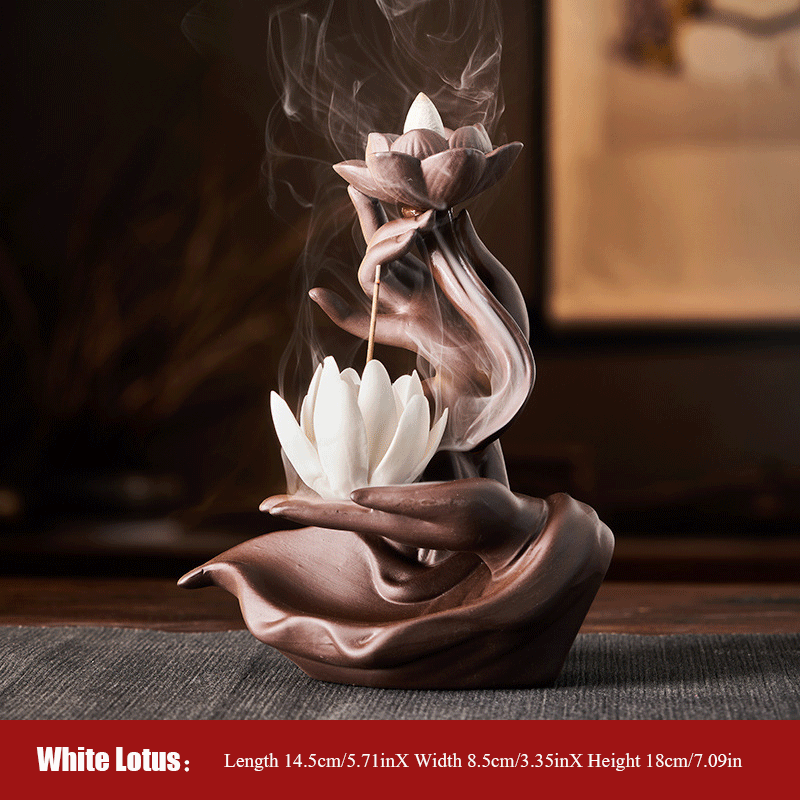 Alas Kompor Dupa Lotus Reflux  - Home Fragrance Candles ulasan dan harga
